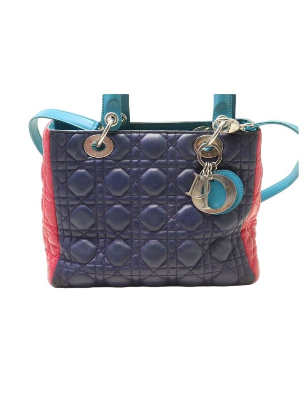 Dior Lady Medium Lambskin 2-Way Handbag
